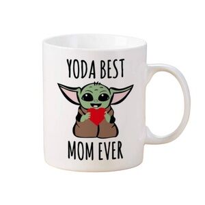 Yoda Best Mom Ever White Mug
